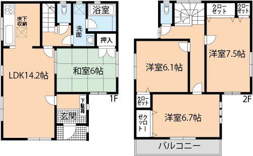 Floor plan. For more information, Please contact 0120-128-802.