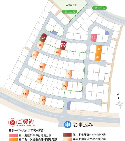 Compartment figure. Land prices -  ※ Compartment Figure