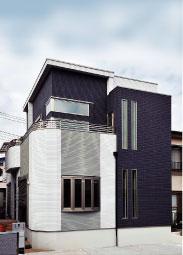 Building plan example (exterior photos). Building construction cases