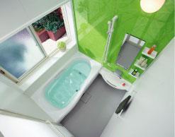 Building plan example (introspection photo). 1 pyeong type of bathroom (Reference Example)