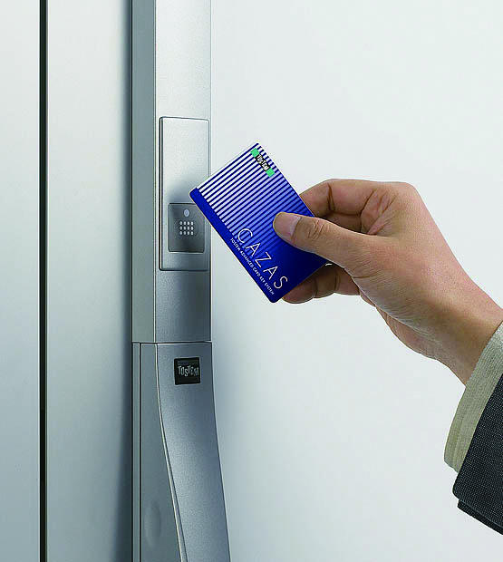 Security equipment. Adopt a handy 2 Action key of speedy locking and unlocking of only "holding up" the charm of the card key.