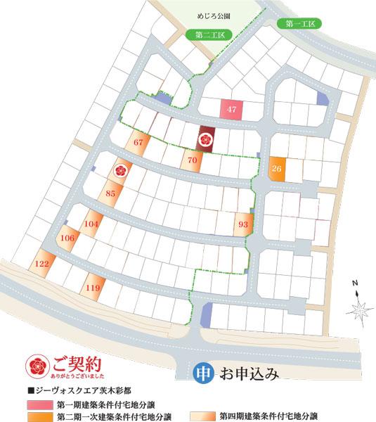 Compartment figure. Land prices -  ※ Compartment Figure