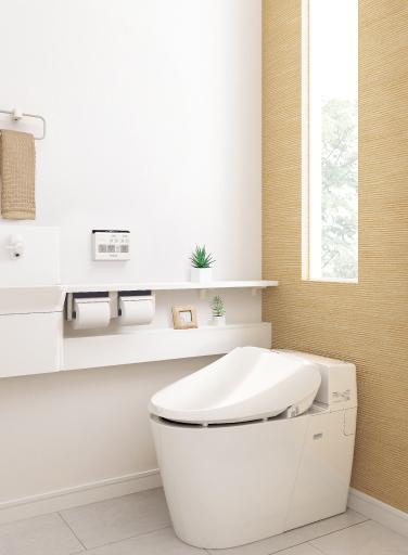 Other Equipment. Equipped with Panasonic-made toilet in standard