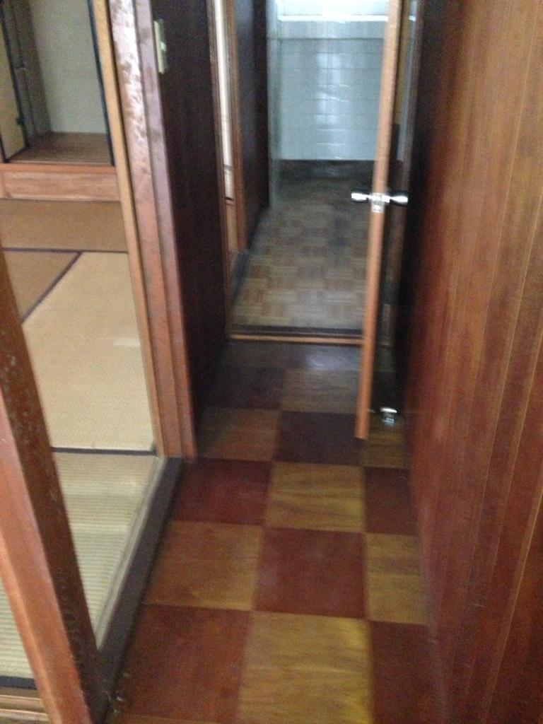 Other introspection. Indoor corridor