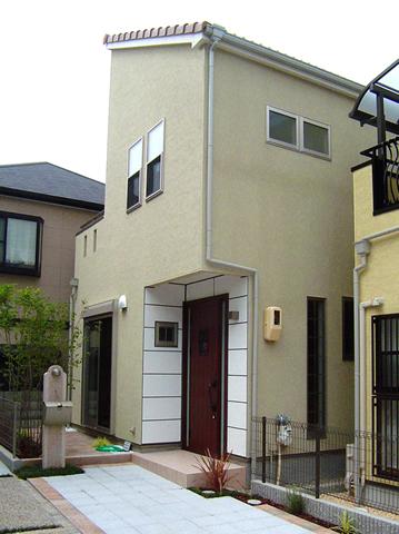 Building plan example (exterior photos). Our construction cases