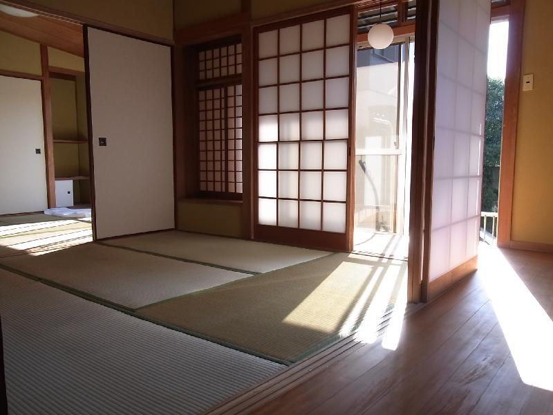 Living and room. First floor central Japanese-style room
