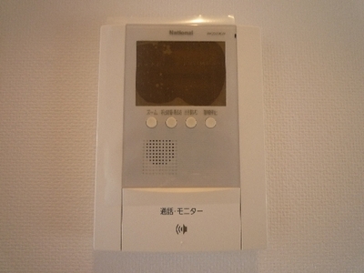 Security. TV with monitor phone