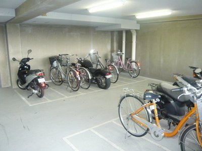 Other common areas. Bicycle-parking space