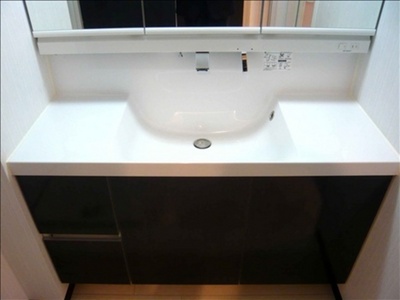 Washroom. Shampoo dresser