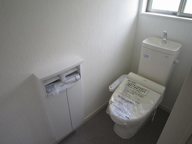 Toilet. Shooting from the room