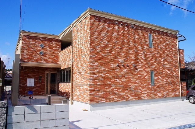 Building appearance. Stylish appearance