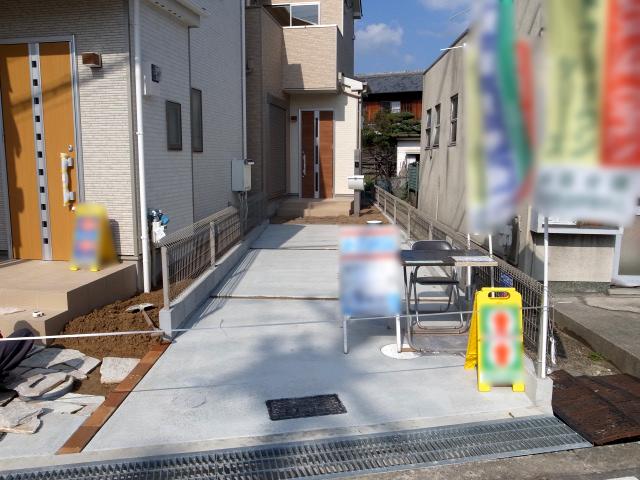 Parking lot. Parking space