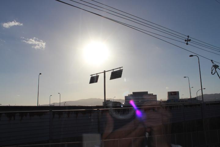Hill photo. ● seen from the hill site (September 2013) Shooting