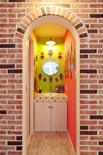 Building plan example (introspection photo).  [Our construction cases] A space full of dreams to the other side of the entrance of the vaulted. Children if such fun basin corner is also likely marked with week of the initiative to hand-wash gargle.