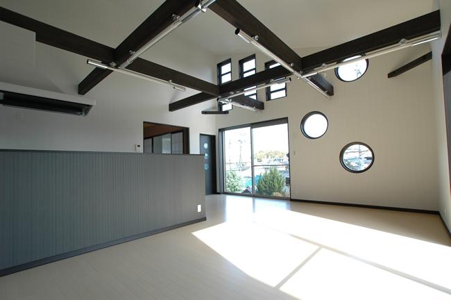 Non-living room. Example of construction