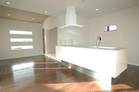 Kitchen. Example of construction
