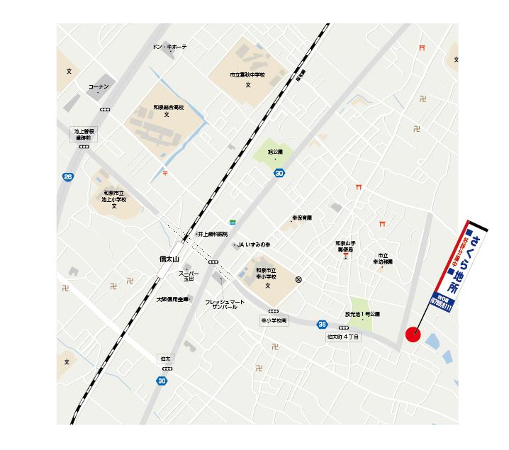 Local guide map