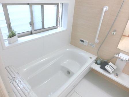 Bathroom. Example of construction
