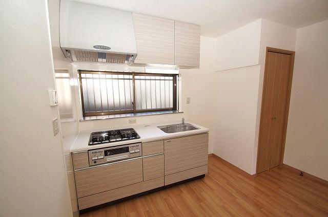 Kitchen. System kitchen had made