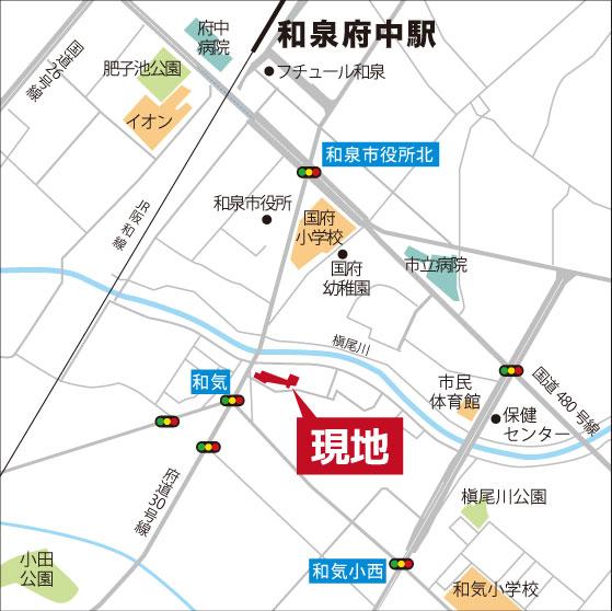 Local guide map