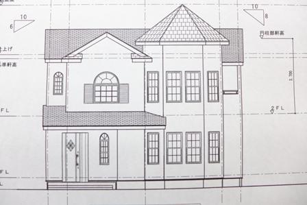 Building plan example (exterior photos). Building plan example