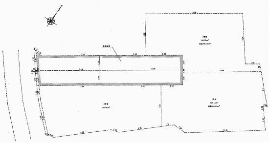 Compartment figure. Land price 29,800,000 yen, Land area 105.37 sq m