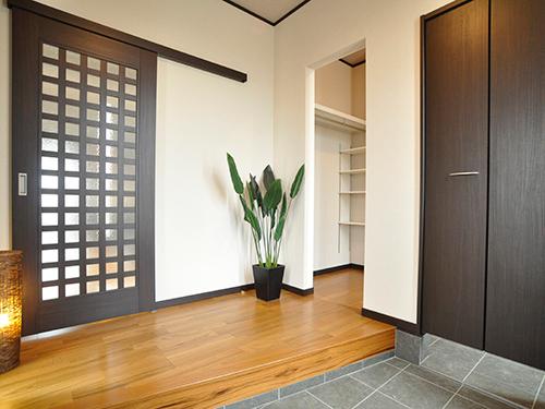 Entrance. Bright entrance hall, which is spacious and design.