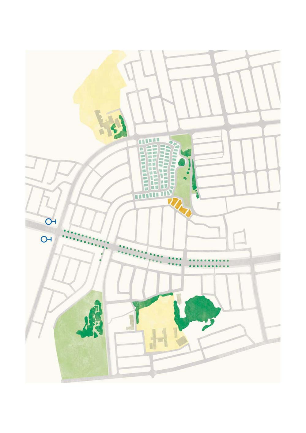 Local guide map