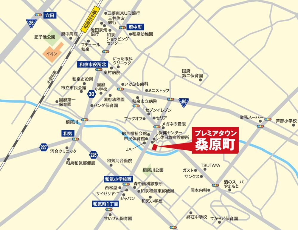 Local guide map