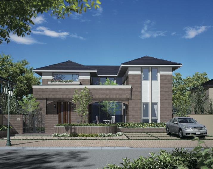 Building plan example (Perth ・ appearance). E-CHERIE (E- Sherie)