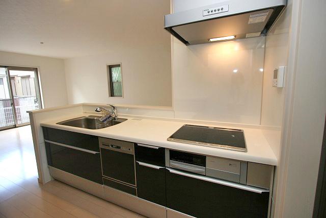 Kitchen. With built-in dishwasher