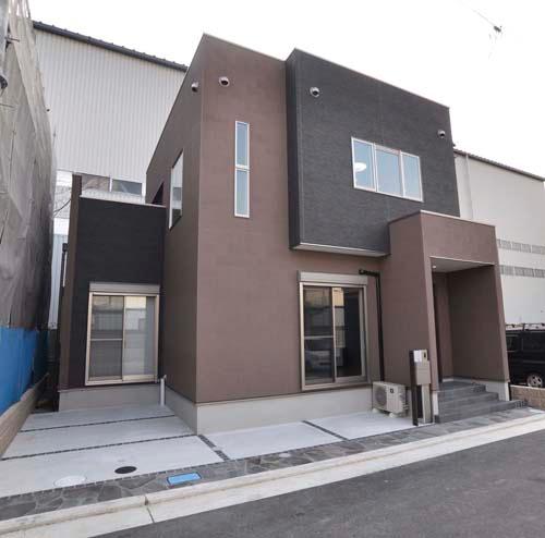 Local appearance photo. No. 6 land model house appearance (2013 February shooting)