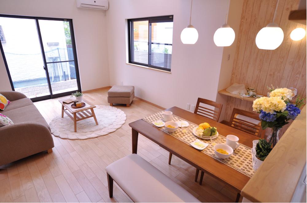 Living. Living (No. 7 land model house)