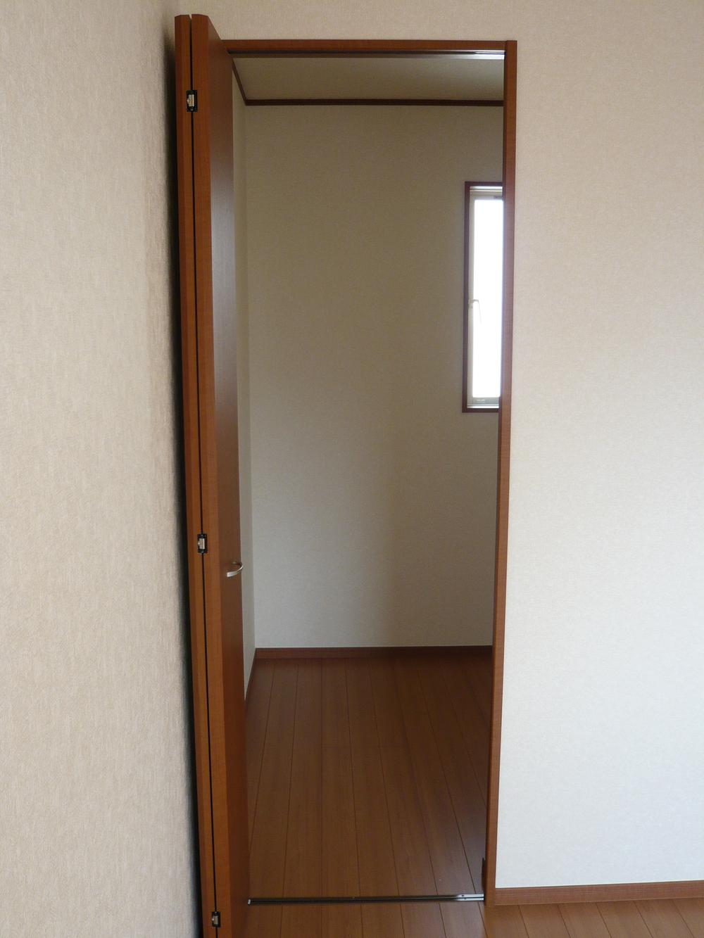 Receipt. Walk-in closet