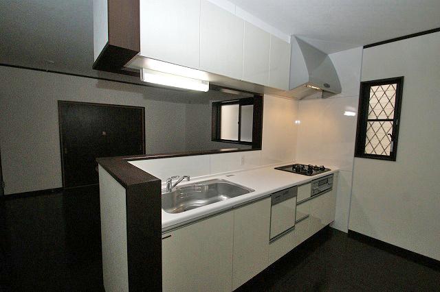 Kitchen. We had made a built-in dishwasher with a system Kitchen