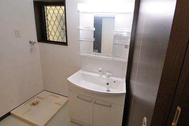 Wash basin, toilet. Cross Insect / Vanity had made already