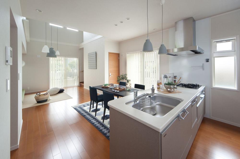 Kitchen. It is from the kitchen overlooks to living, Family of communication has become so easy to take.