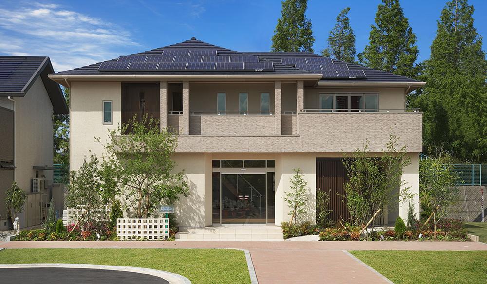 exhibition hall / Showroom. In the ABC housing Izumisano residential park, Model house exhibition in. "Live person, The concept of the house that entertain people "to visit, Please by all means try to experience. (exhibition hall)