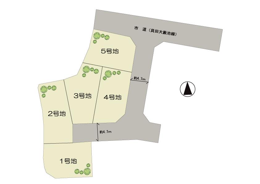The entire compartment Figure. Subdivision overall view