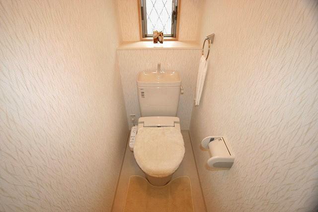 Toilet. Warm water washing toilet seat