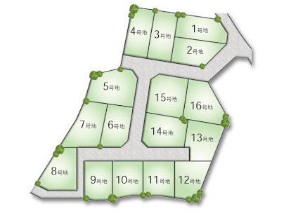 The entire compartment Figure. About 31 ~ Spacious site of 39 square meters. All houses parking 2 units can be more than, Openness and room boasts of all 16 houses of the city (section view)