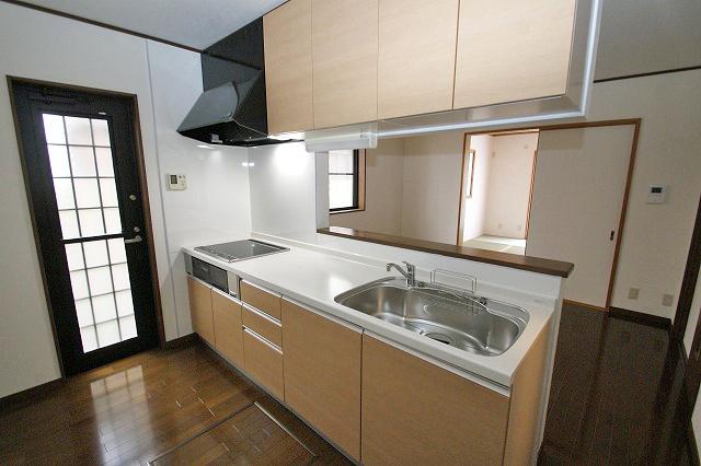 Kitchen. Cross Insect System kitchen had made