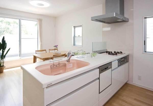 Kitchen. Face-to-face kitchen that can feel your family familiar