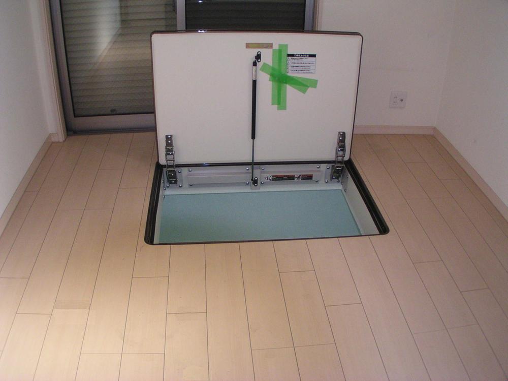 Other introspection. Underfloor storage entrance