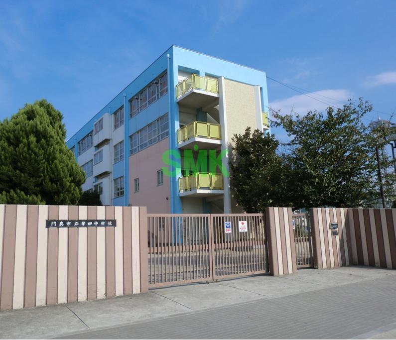 Junior high school. Kadoma 298m to stand fourth junior high school