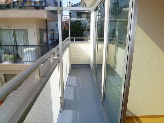 Balcony. South-facing wide balcony of!