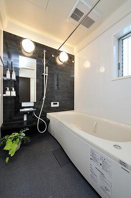 Bathroom. Night of relaxation time