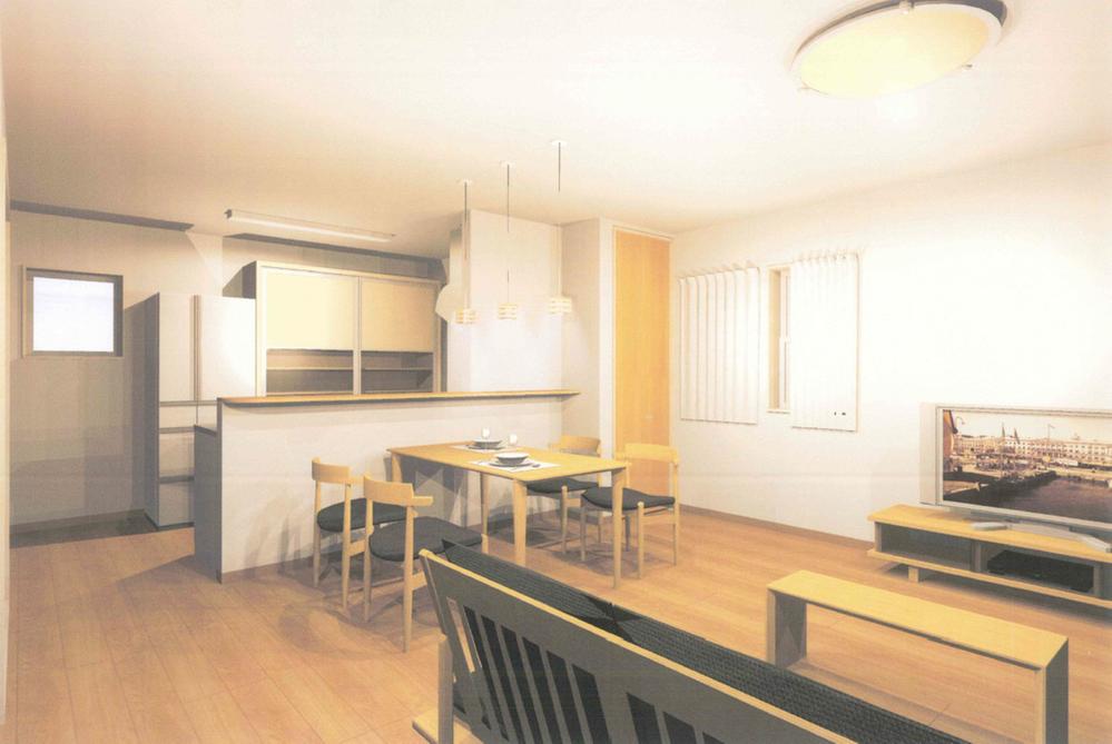 Building plan example (Perth ・ Introspection). Building plan example building price 15 million yen, Building area 98.14 sq m