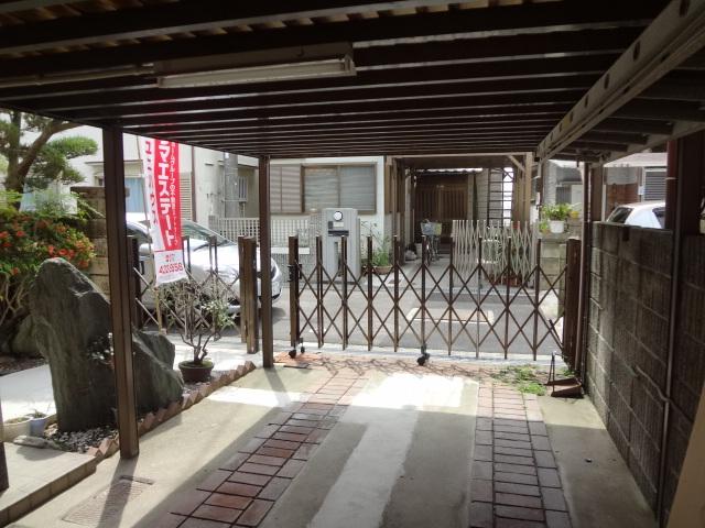 Parking lot.  ☆ Car is a space ☆ 