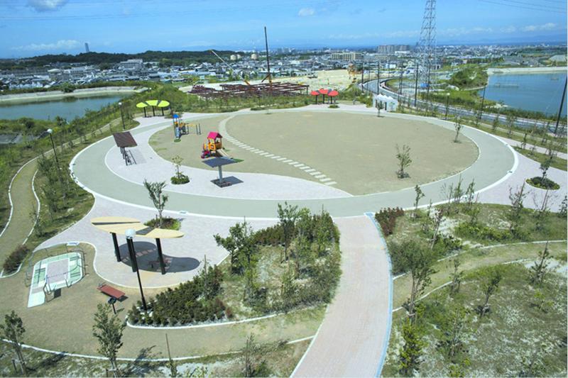 park. Interspersed within the Town 650m magnitude seven locations of the park to Central Park Higashiyama.